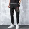 Herrbyxor borrar toppkvalitet streetwear jogger hip hop casual manlig spårbyxor modes strider män anime