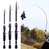 Rod Reel Combo Sougayilang Fishing and Full Kit 1 8 2 4m Telescopic Casting Ultralight 7 2 1 Gear Ratio for Freshwater 230809