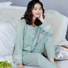 Women's Sleepwear Cotton Pajamas Women Dormir Lounge Bedgown For Ladies Thin Nightgown Bedroom Home Clothes Pure PJs