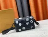 2023SS OnTheGo PM YK Dots Tote Bag M46380 Yayoi Kusama X On The Go Mini handtas Kleurrijke stippen met portemonnee Infinity Dots print pompoen charme