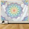 Tapestries Boho Mandala Tapestry for Bedroom Indian Hippie Bohemian Floral Wall Hanging Aesthetic Print Tapestries Decor Living Room Dorm R230810