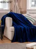 Blanket Sofa Coral Fleece Bedspread for bed Nap Adults Children White Yellow Red Black Brown Purple 19 Colors 230809