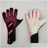 Gants sportifs gardien de but protection du doigt professionnel des hommes de foot