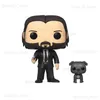 New Pop John Wick 387# 580# Vinyl Action 장난감 그림 상자 크리스마스 선물 Toy T230810과 Ldren 10cm에 대한 수집 가능한 모델 장난감