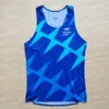 Herrtankstoppar Lightning Marathon Vest Man Fast Running Net Breattable Vest Speed ​​Professional Athlete Track Field Singlet Anpassningsbar 230810