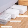 Pudełka do przechowywania pojemniki na PVC duża pojemność torba na ubrania pod łóżkiem pod łóżkiem szafa