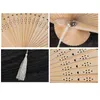 Chinese Style Products Chinese Vintage Bamboo Folding Fan Colorful Scenery Style Hand Fan Party Wedding Dance Art Crafts Home Decor