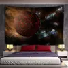 Tapestries Cosmic Mysterious Planet Tapestry Psychedelic Universe Outer Space Tapestries Night Sky Wall Hanging Cloth for Home Bedroom Dorm R230810