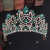 Bruiloft Haarsieraden Bruidshoofddeksel SilverColour Dames Grand Show Crown Party Tiara's 230809