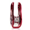 Rock Protection Mountaineering Climbing Rope Pulley Arborist Tree Climb 20KN or 2000kg Red HKD230810