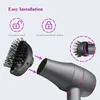 Professional One-Step Hair Dryer Set: Blow Dryer for Fast, Low-Noise Drying with Comb Attachments