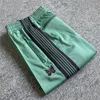 Men's Pants Men Women Embroidered Butterfly AWGE Drawstring Track Purple Stripe Needles Green Sweatpants