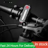 Bike Lights Led Taillight Helmet Light Outdoor Riding Headlight New Bicycle Tail Light Type-c Rechargeable Bicycle Rear Light Waterproof HKD230810