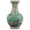 Jingdezhen porcelanowy wazon ozdoby Antyczne oficjalne szkliwo porcelanowe zabytkowe zbiór kwadratowy wazon HKD230823