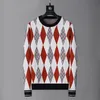 Crew Neck cardigan jumper Men's Sweaters round collar Autumn winter warmth jumper loose pullover Clothing #7