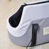 Capas para assento de carro para cachorro, bolsa transportadora para animais de estimação, mochila portátil para gatos, para gatinhos pequenos, dormir, viagens ao ar livre, bolsa mensageiro macia