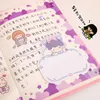 Pcs/lot Cartoon Girl Memo Pad Sticky Note Cute Animal N Times Stationery Label Notepad Post School Supplies