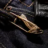 Pins Brooches Retro Brass Piranha shape Brooch Fish Head Pin Animal series Pendant Key Chain Bag Hanging Exquisite Handmade Accessories HKD230807