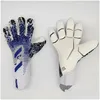 Gants sportifs gardien de but protection du doigt professionnel des hommes de foot