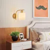 Wall Lamps E27 LED Base Lamp Single And Double Head Retro Bedside Reading El Bedroom Corridor Light Modern