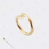 nail ring designer ring for women diamond rings Titanium Steel Gold-Plated Never Fading Non-Allergic Gold Silver Rose Gold; Store 291U