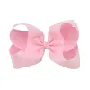 Dropshipping 40 Colors 6 Inch Fashion Baby Ribbon Bow Hairpin Clips Girls Large Bowknot Barrette Kids Boutique Bows AccessoriesZZ