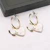 20 Style Designer Jewelry 18K Gold Plated Stud Earrings Brand Geometric Famous Women Crystal Rhinestone Pearl Earring