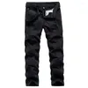 Men's Pants Original Casual Style Cargo Men High Quality Workout Cotton Trousers Colorful Jeans Army Green Long 20