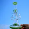 Toptan 7 inç nargile cam bongs sepet su borusu ile sepetli donut perc çift geri dönüşümlü fab yumurta perkolator yağ dab teçhizatlar 14mm dişi eklem kaseli