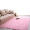 Nowy puszysty dywanik przeciw szkiełku kudłaty w dywan dywanika dywan dywan podłogowy Mata podłogowa Różowe dywaniki kudła dywaniki A609 PML246K