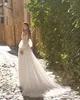 2019 Lior Charchy Inde Robes de mariée Abiti da Sposa Col à manches longues manches longues Robe de mariée à manches longues Plus Taille Plage Robe de mariée H006