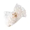 Accessori per capelli Baby Princess Copricapo Turban Bow Fascia per capelli Fiocchi in pizzo per bambini Copricapo carino