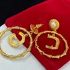 Designer Luxury vintage engraved Pearl Alphabet round hoop pendant earrings, Ladies Charm fashion pieces, weddings, brides, banquets, parties
