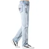Jeans pour hommes Bruce Shark Summer Stretching Cotton Straight Casual Fashion Denim pantalons pour hommes grande taille 8517 230809