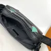 Sacoche Fashion Simple Printed Leather Messenger Bag Luxury Quality Men Women Designer Shoulder Crossbody Bag Outdoor Wallet M22495