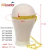 Wig Stand Alileader Training Mannequin Head Canvas Block Head Display Styling Mannequin Manikin Head Wig Stand Free Get T Needle Holder 230809