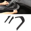 Interiörstillbehör Bil Soft Carbon Fiber Center Console Handle Grip Sticker Cover Trim Stickers för C7 2014-2023