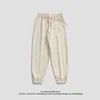 Mens Pants Spring Do Old Vintage Nylon Streetwear Trendy Brand Style Loose Trousers Bundle Foot High Street Joggers Men 230809
