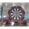 wholesale outdoor activities sport games 5m 17ft inflatable soccer foot dart board pvc two sides inflatables shooting ball boards game