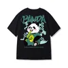 Men's T-Shirts Kawaii Vintage Anime panda Print T Shirt Funny Men Summer Casual Short Sleeve Tshirts Male plus size Tops ropa y2k hombre Tees 230809