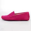 GAI GAI Dress 100% Genuine Leather Women Flat Casual Loafers Slip on Women's Flats Moccasins Lady Driving Shoes 230809