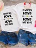 Familie matching outfits T-shirt familie matching outfits grafisch t-shirt vrouwen meisjes jongens kind kind vlinder waterverfprint zomer mama mama kleding