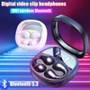 Ny benledning Earphone JR01 Bluetooth 5.3 Ear Clip på öronörhängen Trådlös hörlurar Sport Mikrofon Headset Ear Hook For Phone