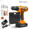 2023 Electric Drill 12V 16V 20V Cordless Drill Electric Screwdriver Mini Wireless Power Driver DC Litium-jon-batteri