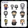 Wednesday POP Figure Addams Anime Figures Adams Figurine PVC Statue Model Doll Collectible Room Decoration Ornament Toys Gifts T230810