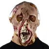 Party Masks Halloween Horror Seaweed Rotting Zombies Mask Halloween Latex Fancy Accessory Scary Costume Masks Carnival Party Props 230809