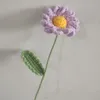 Dekorative Blumen gestrickte Sonnenblume handgemachte handgestrickte Blumenschönheit künstlich