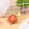 Gevulde pluche dieren Nieuwe creatieve schattige schildpad pluche pop Kleine schildpad pluche pop charme hanger sleutelhanger pop cadeau