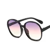 Sunglasses Foxi Pipi Brand Plastic Classic Vintage Woman Oversized Round Frame Luxury Female Glasses Big Shades Oculos