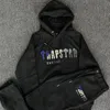 Шот -маниопасы мужчин 2023 г. весенний капюшона Trapstar Archer Hoody Tracksuit London Jogger.